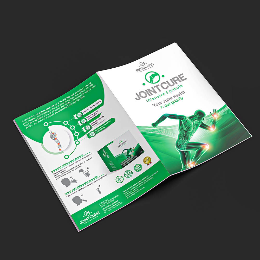 عمل بروشور منتج — JointCure